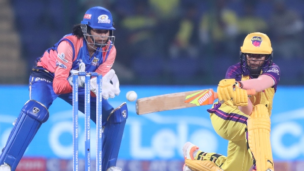 WPL 2024 Deepti Sharma s 50 goes in vain after Mumbai Indians Beat UP Warriorz by 42 runs WPL 2024 Deepti Sharma s 50 goes in vain after Mumbai Indians Beat UP Warriorz by 42 runs