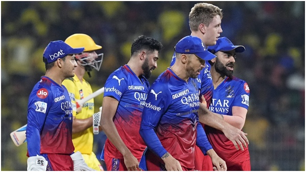 IPL 2024 8th Consecutive win for CSK against RCB at Chennai s Chepauk stadium