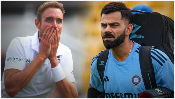 England s legendary pacer Stuart Broad has responded to the news that BCCI is involved in removing star cricketer Virat Kohli from the T20 World Cup