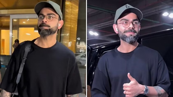 IPL 2024 Virat Kohli returns to India Video goes viral