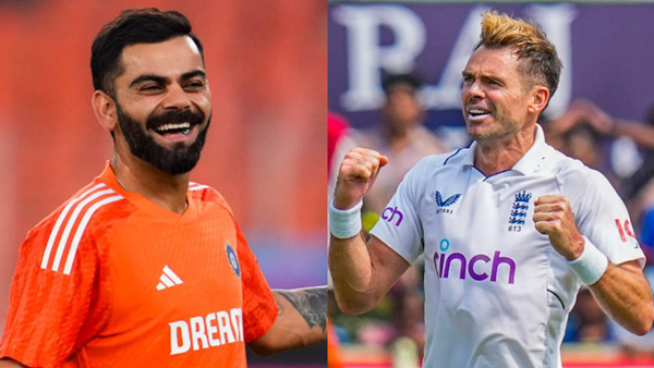 IND vs ENG It s a shame Virat Kohli s not been playing - James Anderson