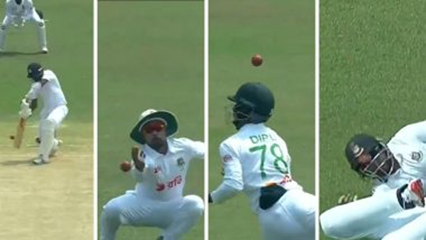 BAN vs SL Five Bangladesh Fielders Chase One Ball to Stop it From Crossing Boundary Videos Goes viral