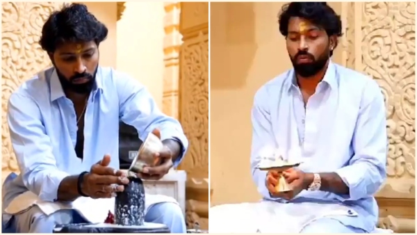IPL 2024 Mumbai Indians Captain Hardik Pandya offers prayers at Somnath Temple IPL 2024 Mumbai Indians Captain Hardik Pandya offers prayers at Somnath Temple