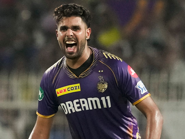 IPL 2024 KKR s Harshit Rana Suspended for One Game and Fined 100 Per Cent of His Match Fees