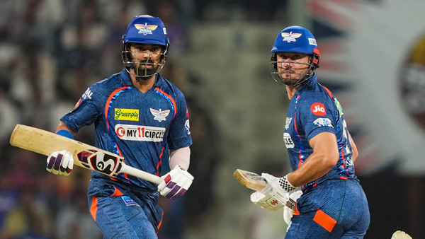 LSG vs GT Pooran Stoinis help Lucknow to 163 vs GT in IPL 2024