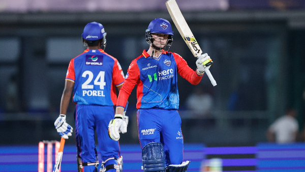 DC vs SRH Jake Fraser McGurk smashed 4 4 6 4 6 6 in an over against Washington Sundar