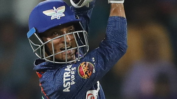 Lucknow Supergiants scored 167 runs for seven wickets in 20 overs