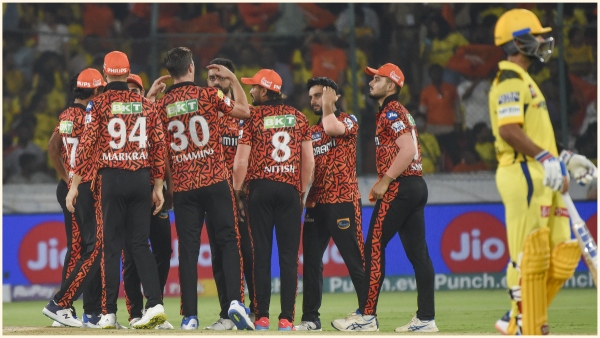 SRH vs CSK Chennai score 165 5 Dube top-scores with 45