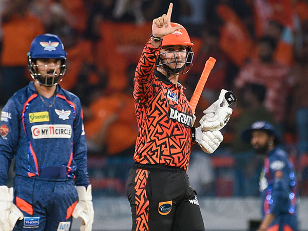 SRH vs LSG Abhishek Sharma says all credit goes to Travis Head he starts the innings so well