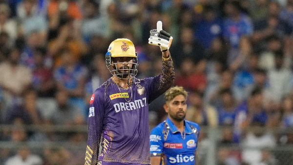 MI vs KKR Kolkata bowled out for 169 runs after Jasprit Bumrah Nuwan Tushara picked 3 wickets