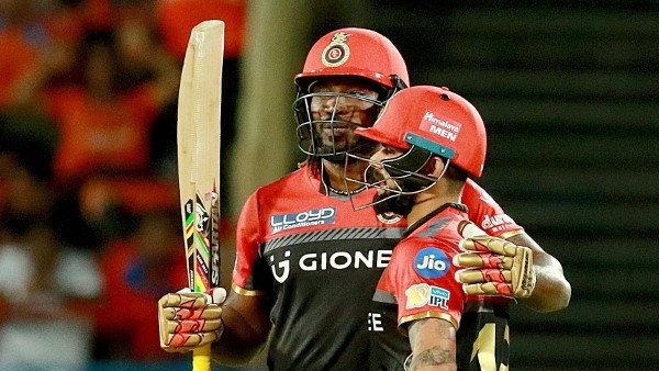 IPL 2024 Virat Kohli Asks Chris Gayle to Kaka Comeback next year Impact player is on now