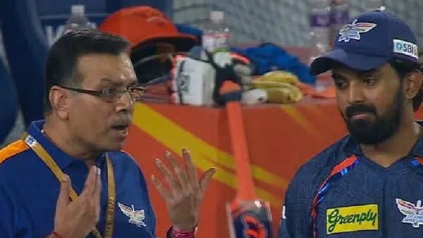 IPL 2024 LSG owner Sanjiv Goenka in heated chat with KL Rahul after SRH Win in Hyderabad