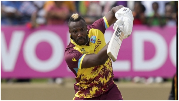 T20 World Cup 2024 Andre Russell Equals Dwane Bravo s Record during WI vs UGA Match