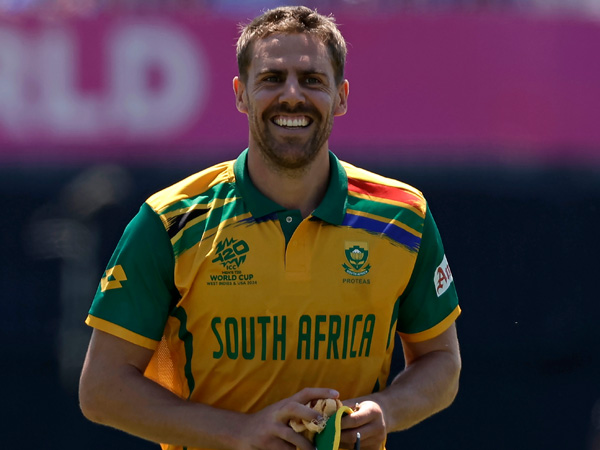 T20 World Cup 2024 Anrich Nortje Keshav Maharaj help South Africa bowl Sri Lanka out for 77