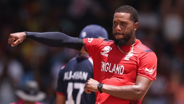 T20 World Cup England s Stunning Bowling Blitz America Loses 5 Wickets in 6 Balls in Super 8 Match