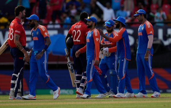 India thrash defending champs