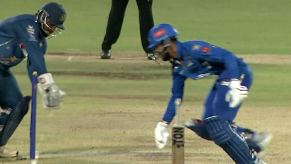 Ruturaj Gaikwad Gets Run-Out In The Bizarre Way Bat Gets Stuck On Crease