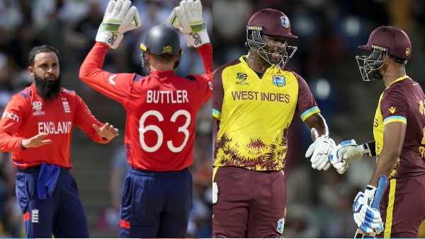 England won by eight wickets against West Indies