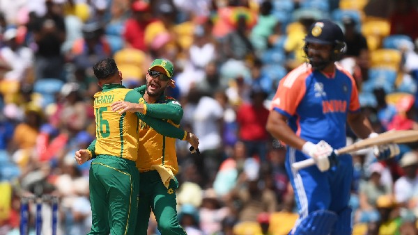 T20 WC 2024 Rohit Sharma falls early in India vs South Africa final