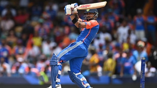 T20 WC 2024 Final Virat Kohli equals Babar Azam s record after 48-ball fifty