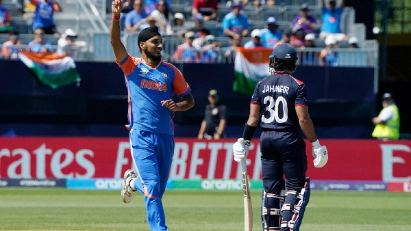 IND vs USA Arshdeep Singh takes 4 wickets as India restrict USA to 110 8