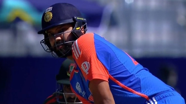 T20 World Cup 2024 Rohit Sharma s Trademark Sixer in India vs Bangladesh Warm-up Match T20 World Cup 2024 Rohit Sharma s Trademark Sixer in India vs Bangladesh Warm-up Match