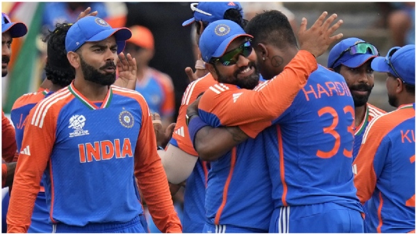IND vs SA Rohit Sharma Kisses Hardik Pandya in Celebration After India s Monumental T20 World Cup 2024 Victory