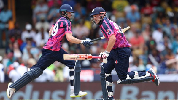 T20 World Cup 2024 Rain stops play as Scotland are 51 0 England get frustrated