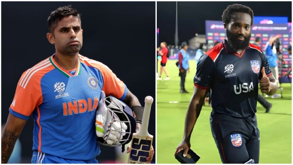 T20 World Cup 2024 Suryakumar Yadav Comforts USA s Stand-In Captain Aaron Jones Following Heartbreaking Loss to India