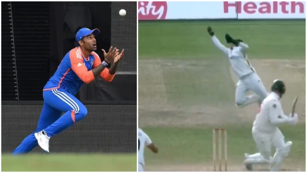 Unbelievable Drama Gloucestershire s James Bracey Secures Tie with Stunning One-Handed Catch