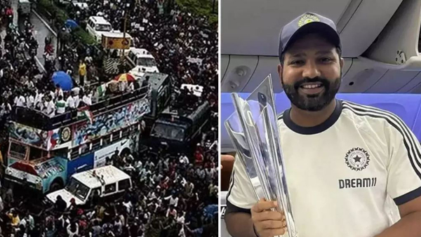 Indian Cricket Team Arrived in delhi After T20 world cup