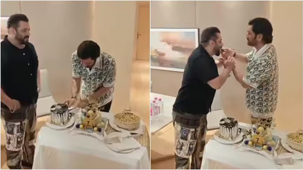 Bollywood Star Salman Khan Joins MS Dhoni s Birthday Celebrations