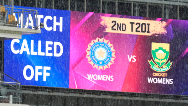 India vs South Africa 2nd T20 canceled due to rain