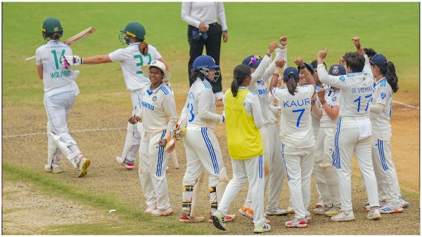 IND vs SA India 10-wicket win in Only Test after Shafali s double hundred and Sneh Rana s 10-wicket haul