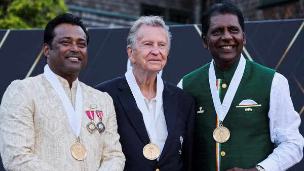Leander Paes and Vijay Amritraj Honored with Induction into International Tennis Hall of Fame