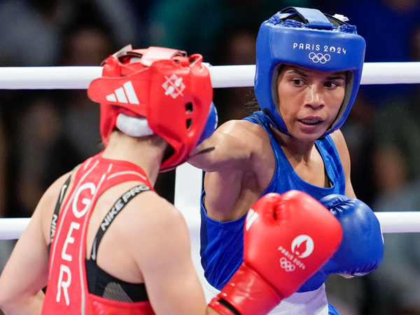 Paris Olympics 2024 Nikhat Zareen enters pre-quarterfinals with gritty win over Kloetzer