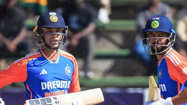 IND vs ZIM Abhishek s maiden ton Ruturaj s 77 power India to 234 2 against Zimbabwe in 2nd T20I