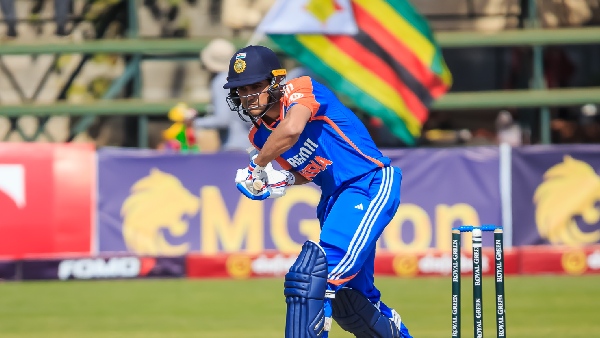 IND vs ZIM Shubman Gill 66 helps India 182 4 in 3rd T20 against Zimbabwe