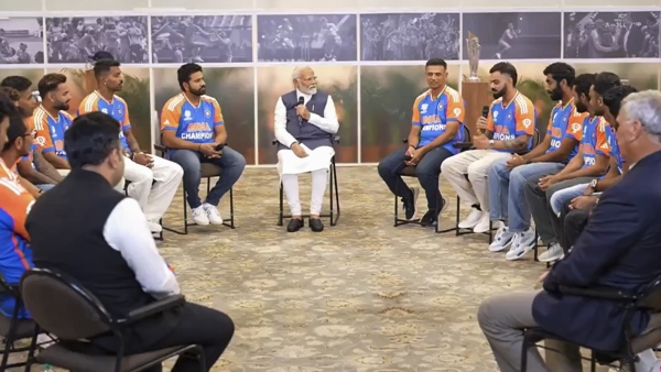 PM Narendra Modi Commends T20 World Cup Champions Team India in Special Meeting