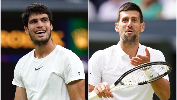 Wimbledon 2024 Carlos Alcaraz beats Novak Djokovic in straight sets