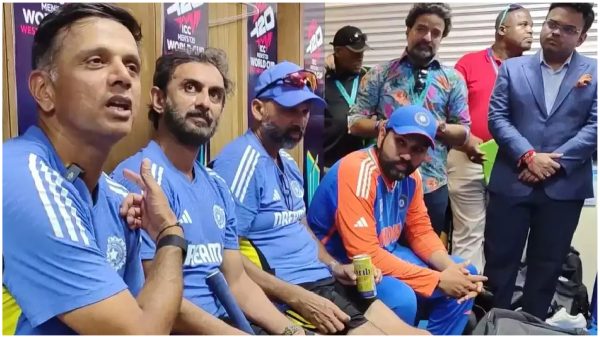 Rahul Dravid s farewell dressing room speech after T20 World Cup win goes viral