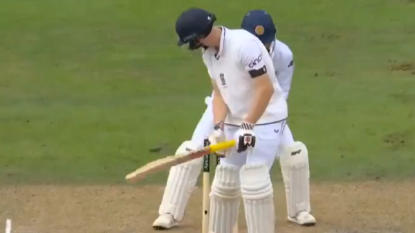 Prabath Jayasuriya Gets Harry Brook With Ball of the Century Like Ripper Video Goes Viral