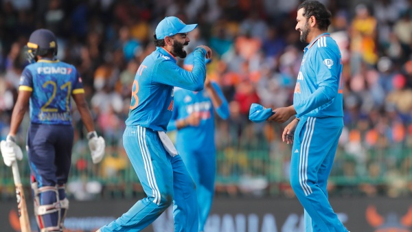 IND vs SL 2nd ODI Indian spinners Washington Sundar and Kuldeep Yadav put Sri Lanka on the backfoot