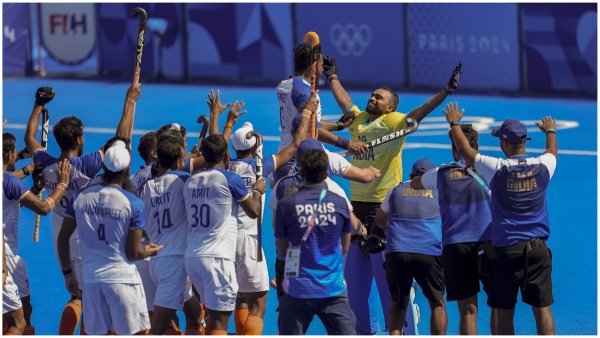 PR Sreejesh is joint flagbearer with Manu Bhaker for the Paris Olympic 2024 Closing Ceremony