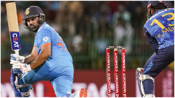 India vs Sri Lanka Rohit Sharma Breaks Eoin Morgan s World Record for Sixes in International Cricket