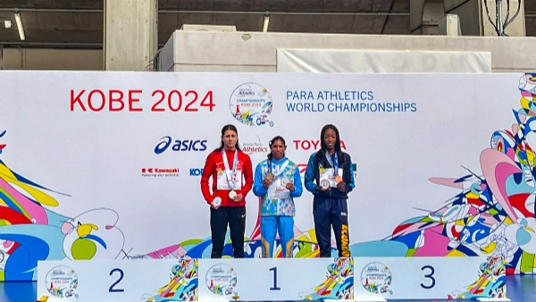 Deepthi Jeevanji wins Bronze Medal in 400m event