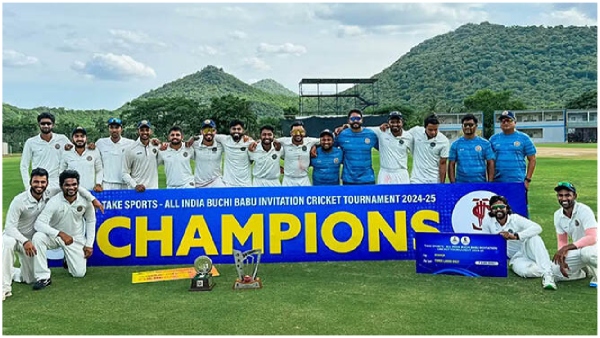 HCA announces Rs 25 lakh cash prize to Hyderabad team for winning Buchi Babu Tournament