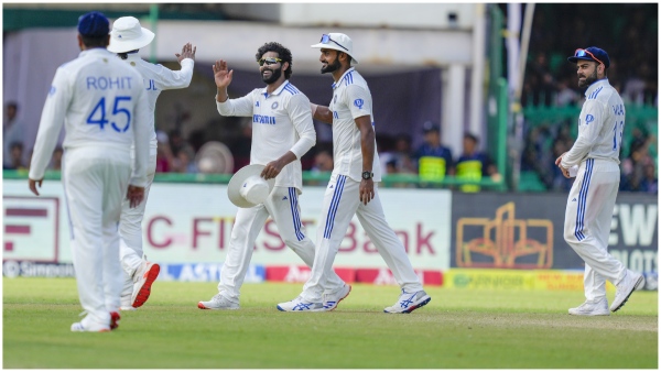IND vs BAN Jadeja Becomes Seventh Indian Bowler to Reach 300 Test Wickets Second Fastest After Ashwin