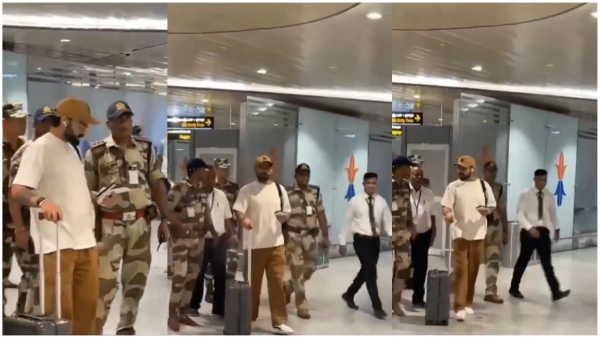 IND vs BAN Virat Kohli arrives in Chennai for India vs Bangladesh 1st Test