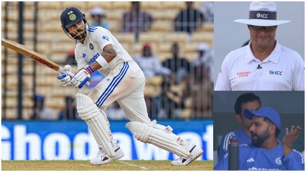 IND vs BAN Rohit Sharma losses his cool after Virat Kohli makes major DRS blunder in 1st Test